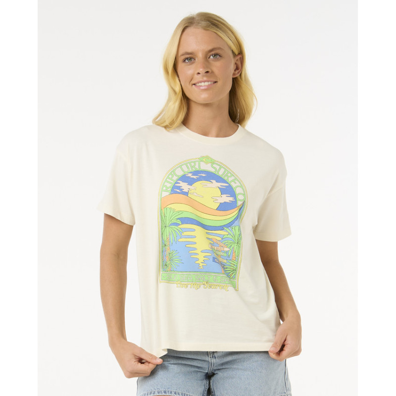 T-Shirt Rip Curl Sun And Sea Relaxed