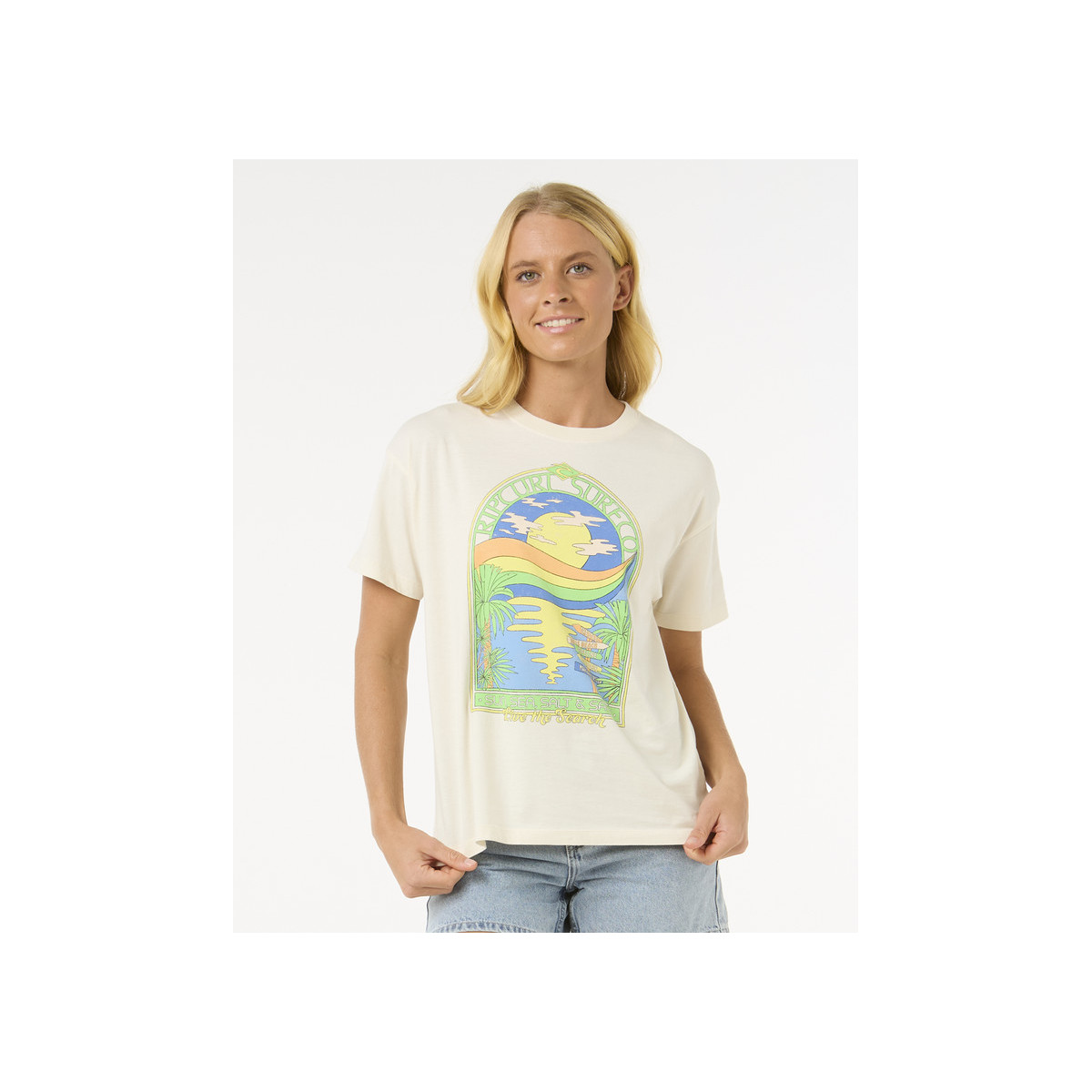 T-Shirt Rip Curl Sun And Sea Relaxed