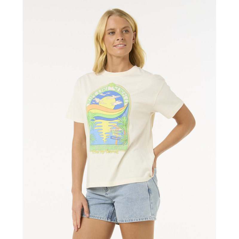 T-Shirt Rip Curl Sun And Sea Relaxed