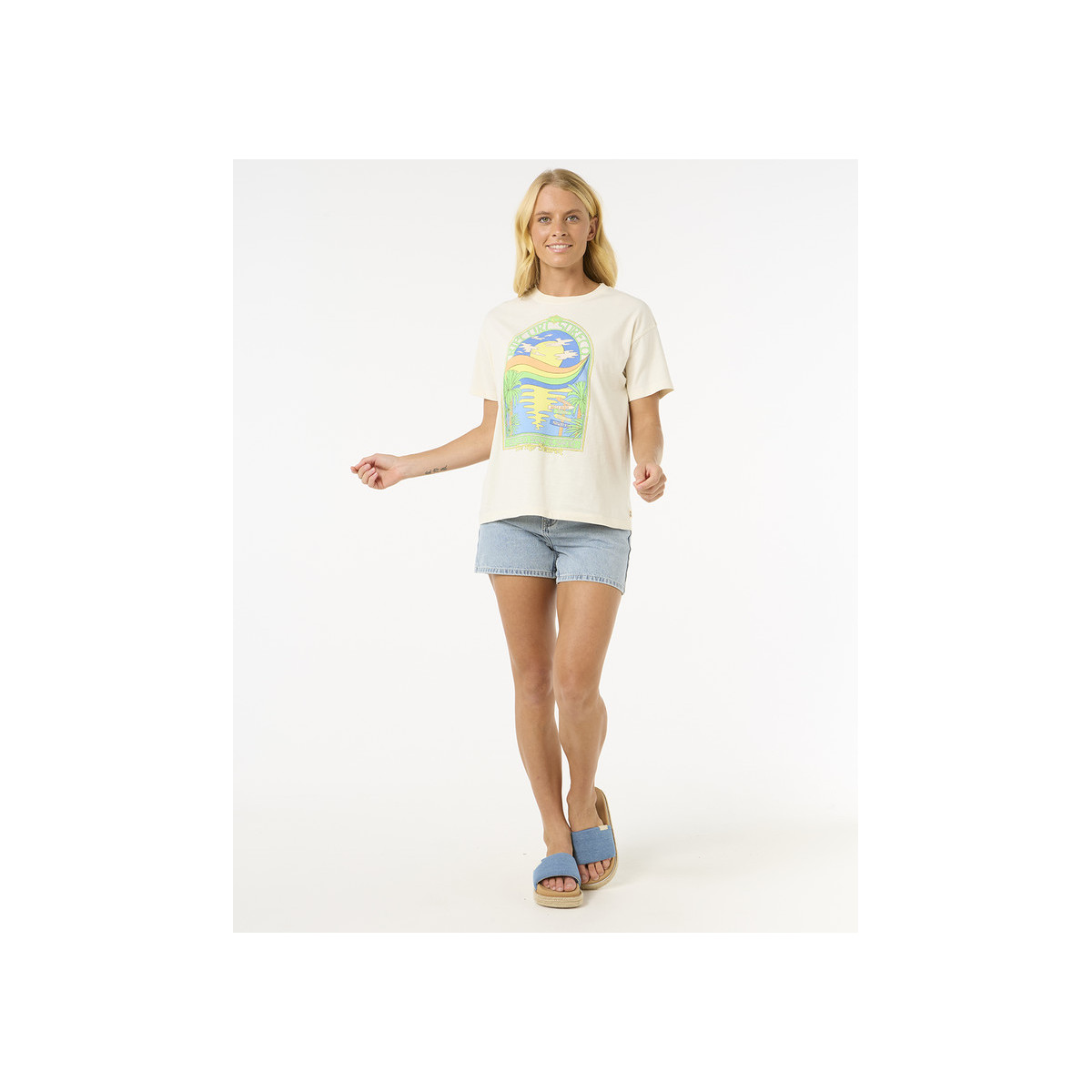 T-Shirt Rip Curl Sun And Sea Relaxed