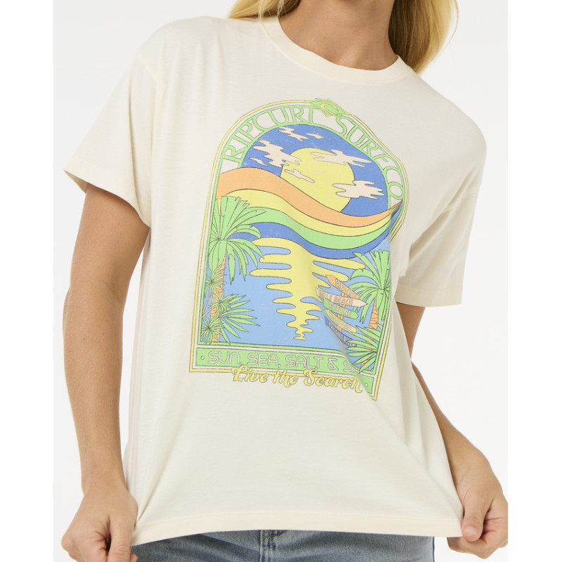 T-Shirt Rip Curl Sun And Sea Relaxed