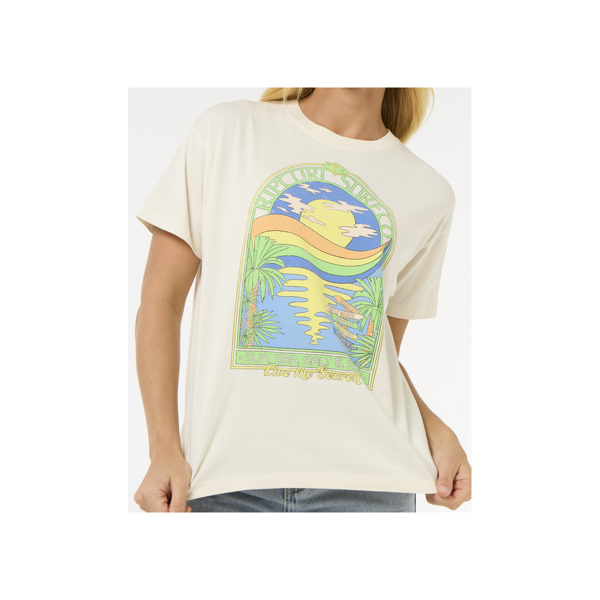 T-Shirt Rip Curl Sun And Sea Relaxed