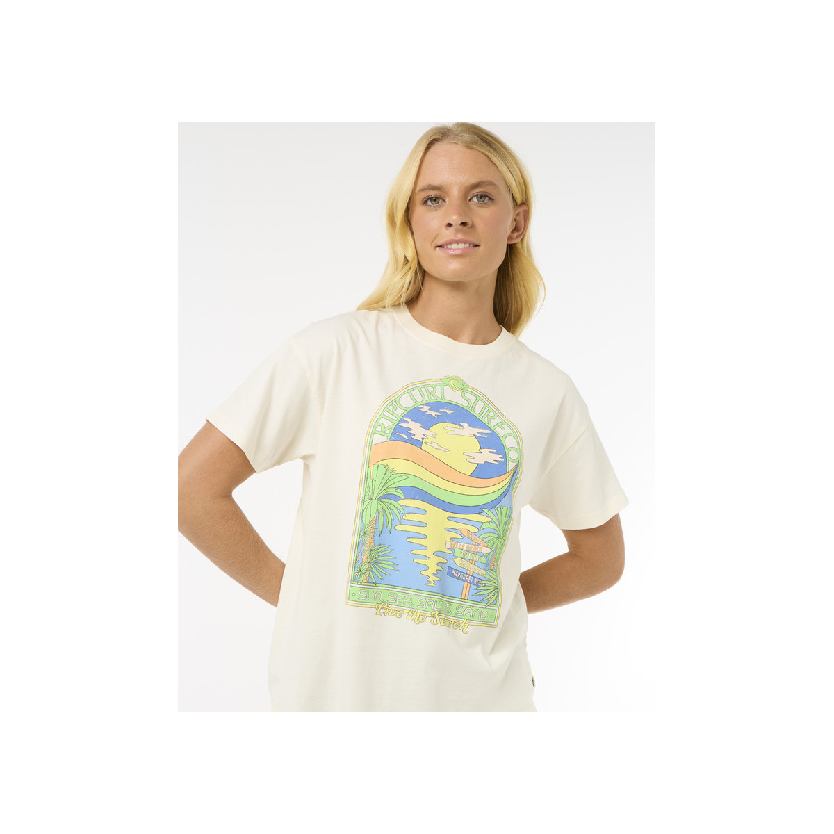 T-Shirt Rip Curl Sun And Sea Relaxed