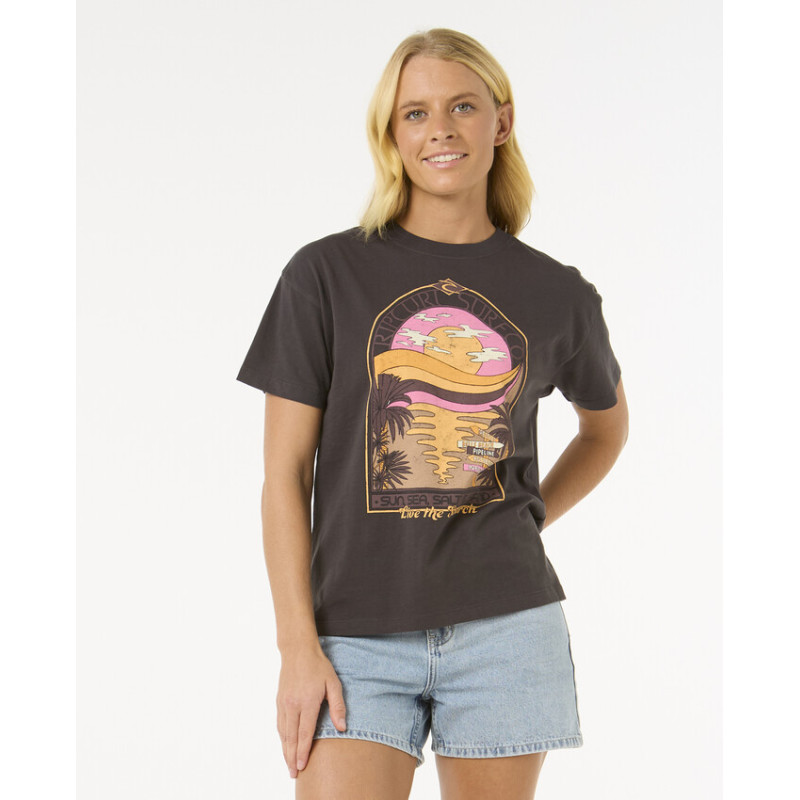T-Shirt Rip Curl Sun And Sea Relaxed