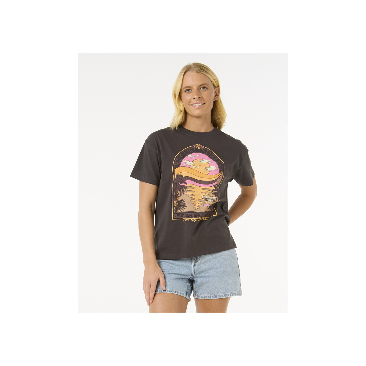 T-Shirt Rip Curl Sun And Sea Relaxed