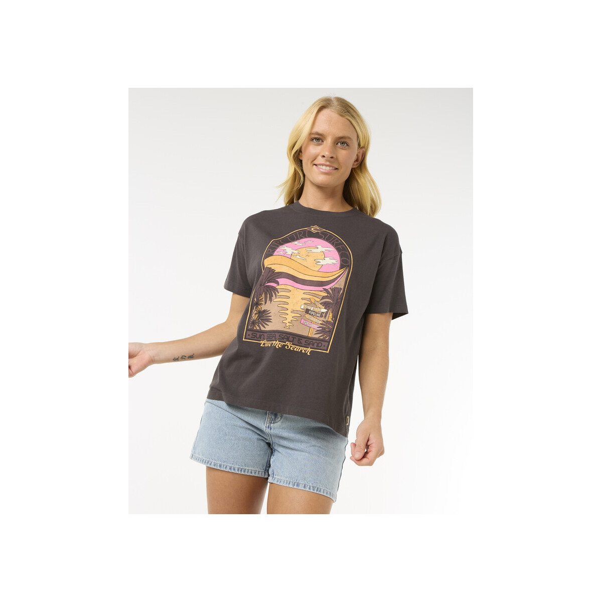 T-Shirt Rip Curl Sun And Sea Relaxed