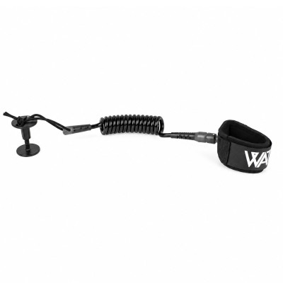 Leash Bodyboard Watt Poignet - Matt Black