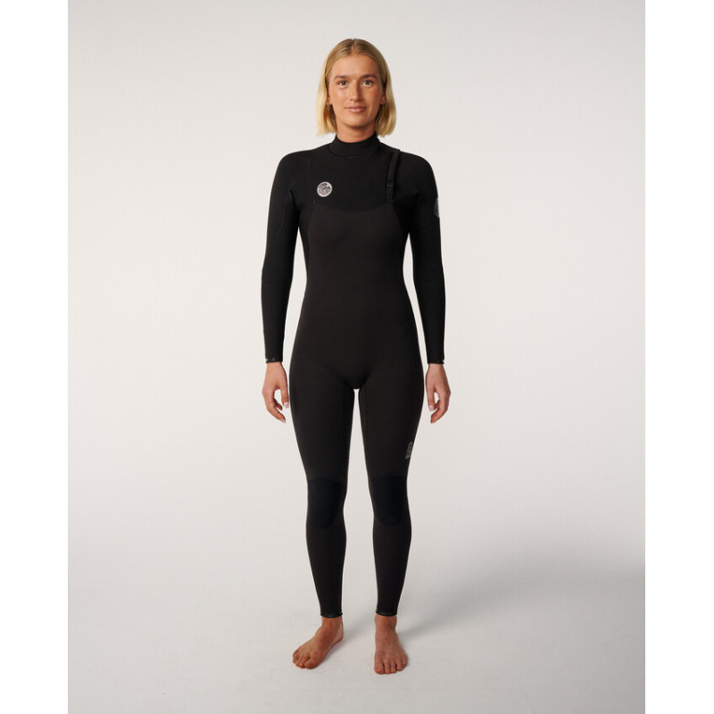 Combinaison De Surf 4/3 Rip Curl Femme Elasto Zip Free