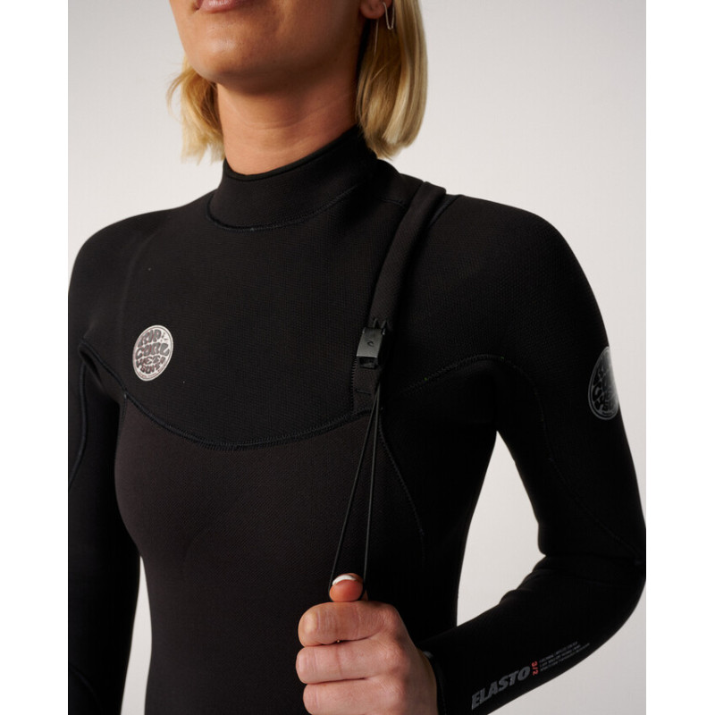 Combinaison De Surf 4/3 Rip Curl Femme Elasto Zip Free