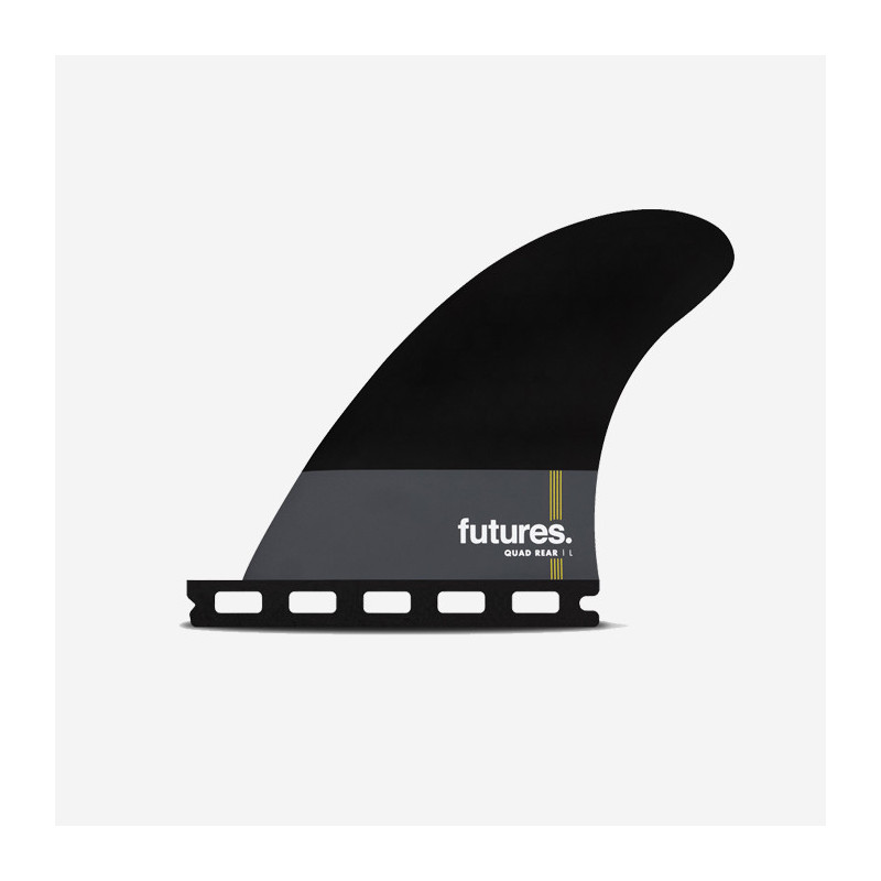 Dérives de surf Futures Quad Rear Pivot Flat Foil Honeycomb