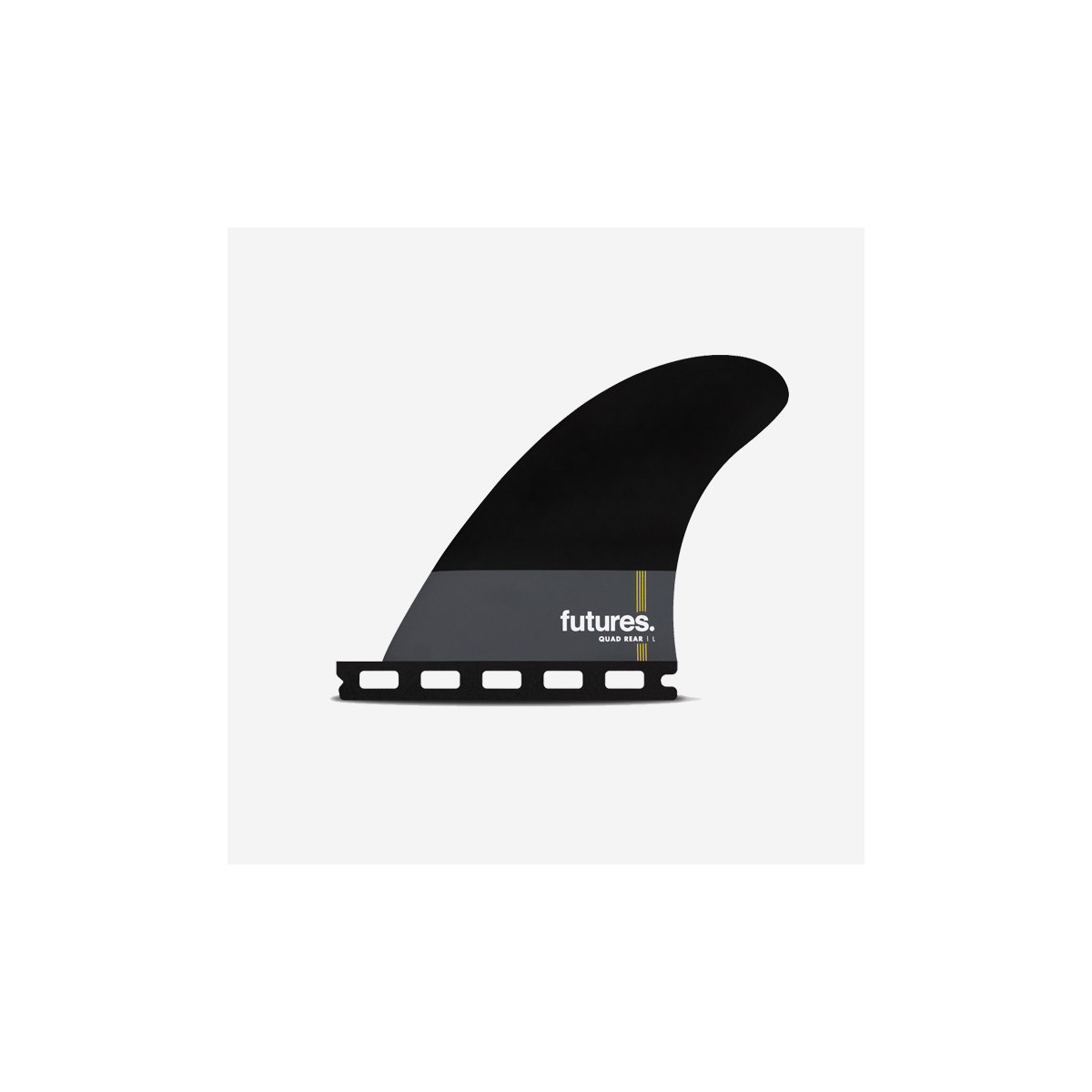 Dérives de surf Futures Quad Rear Pivot Flat Foil Honeycomb
