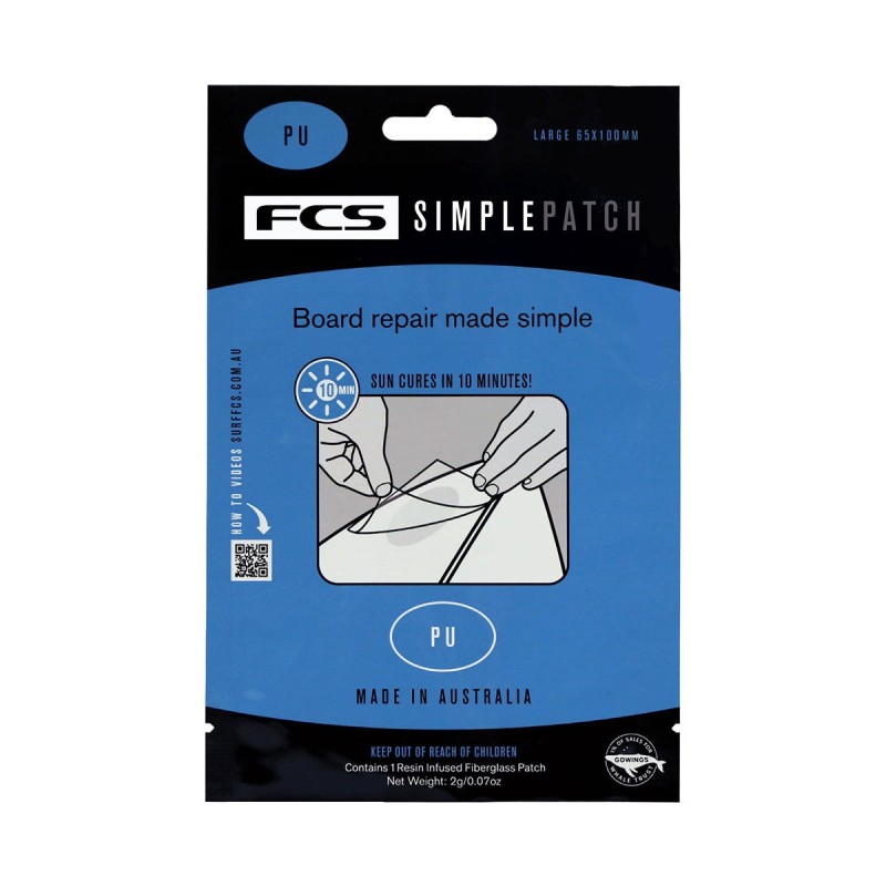 Patch de Réparation FCS Simple Large Polyester (PU)