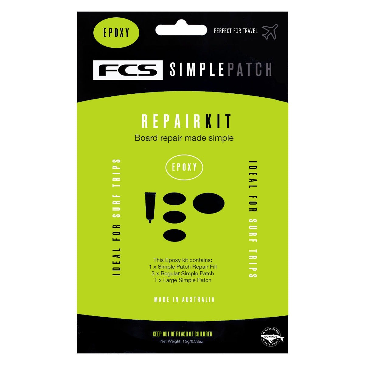 Patch de Réparation FCS Simple Regular Epoxy (EPS)