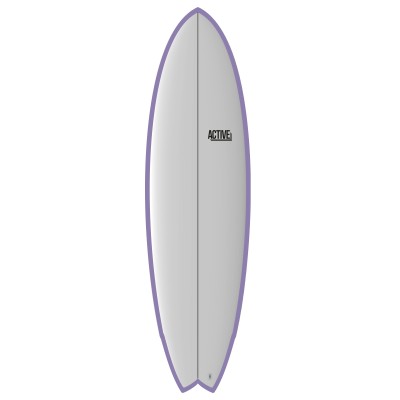 Planche de Surf Active Fish Color - Purple - 6'8