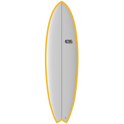 Planche de Surf Active Fish Color - Tangerine - 7'2