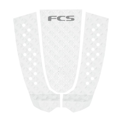 Pad de Surf FCS T-3 Eco - White/Cool Grey