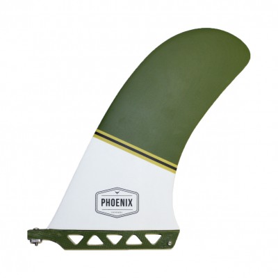 Dérive de Longboard Phoenix Pivot Fiberglass - 9.5" - Kaki