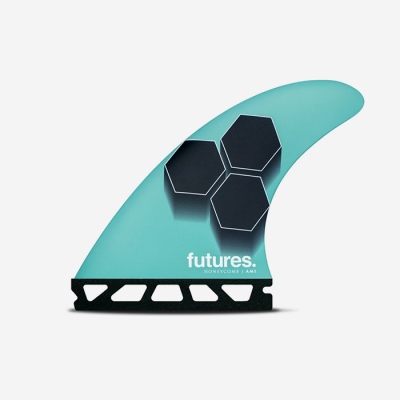 Dérives de Surf Futures Thruster AM1 RTM  - M - Teal