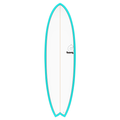 Planche de Surf Torq Mod Fish Pinline Color - Miami Blue - 6'6